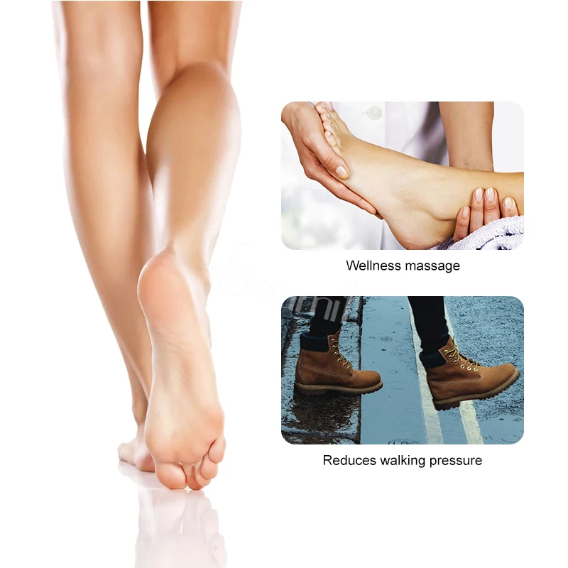 Ортопедические повязки Soumit Arch Support силиконовый Гель для массажа плоскостопия