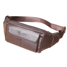Поясные Сумки из натуральной кожи, Мужская маленькая поясная сумка, чехол для телефона, поясная сумка, модные дорожные сумки через плечо для мужчин