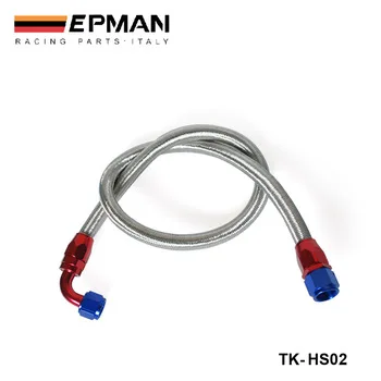 Universal Oil Feed Kit 1meter Stainless Steel Braided hose -AN10 fittings TK-HS02