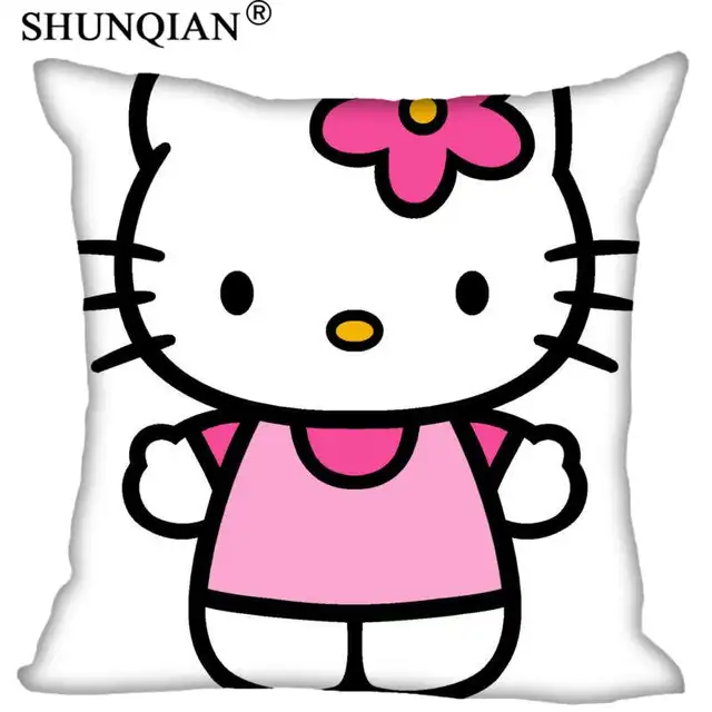 Buy New Custom Hello kitty Pillowcase zipper Two sides