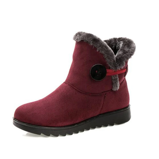 Buy HEE GRAND Women Warm Ankle Boots Low cut Winter