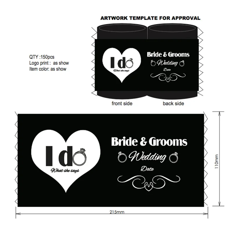 Presente de Casamento Neoprene Pode Refrigerador