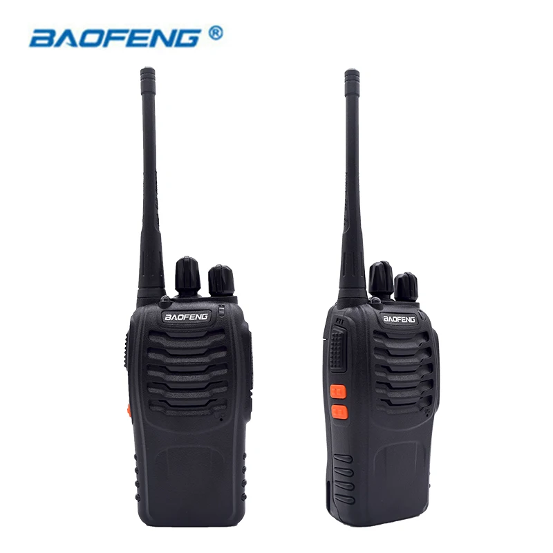 2 шт рация Baofeng BF-888S 16CH UHF 400-470MHz Baofeng 888S Ham радио HF трансивер Amador портативный