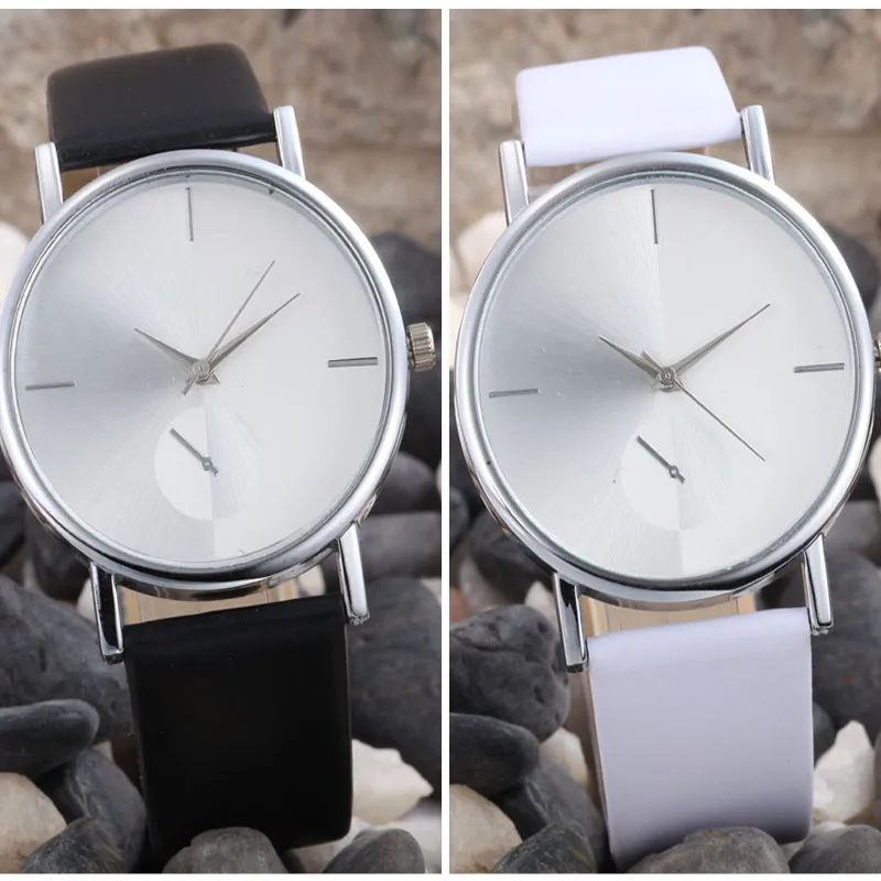 Классические черные и белые силиконовые кварцевые часы Брендовые женские часы для влюбленных желеобразные повседневные женские наручные часы Часы Relogio Feminino