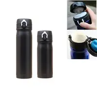 Summer black Bycicle Water Bottle Bike Sports Stainless Steel Outdoor Sport Cycling Water Bottle 500ml Vacuum Flask 6 Color