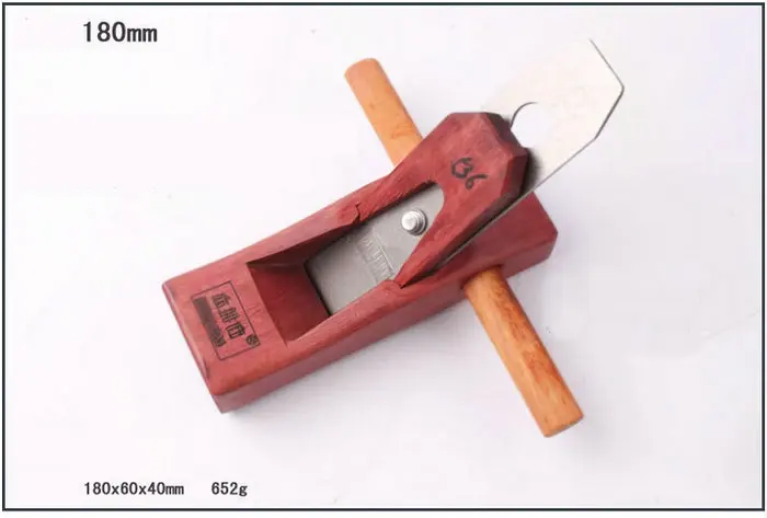 cheap!!!- 180MM/7INCH Fist Class Rose Hardwood And Edged Blade
Woodworking Plane Carpenter Plane Hand Tool Wood Plane Smoother