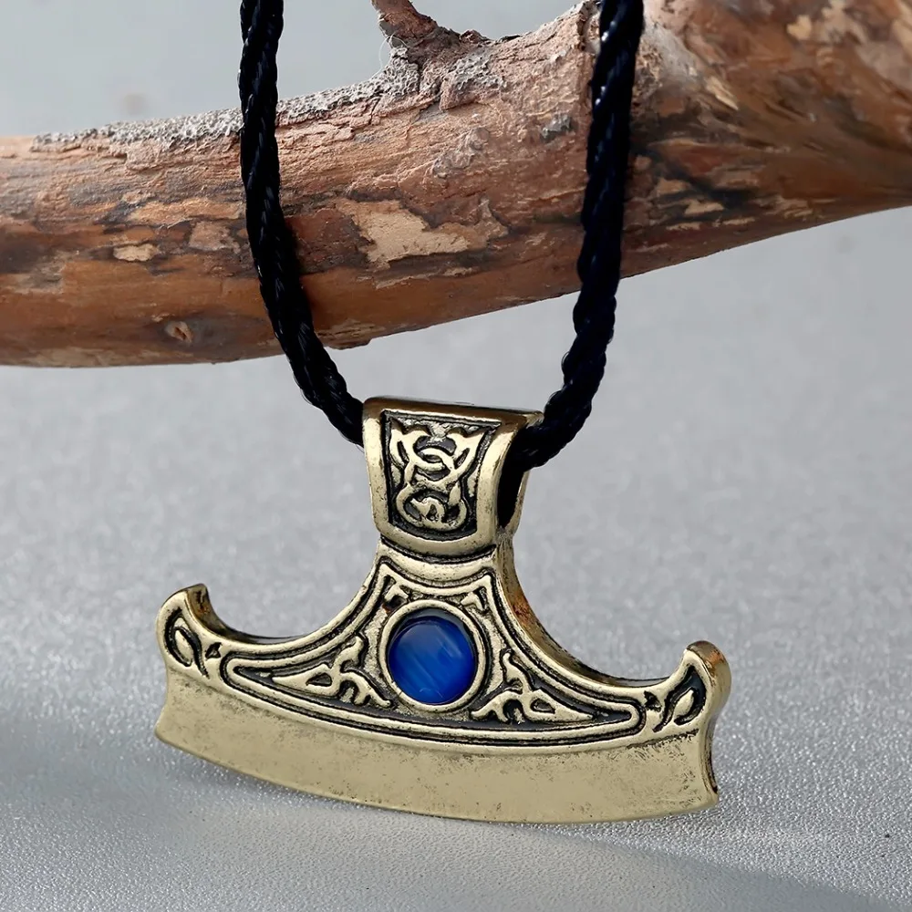 Kinitial Axe of Perun с циркониевой подвеской ожерелье Sekira мужские ювелирные изделия