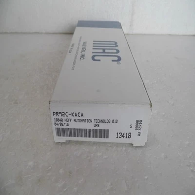 

Free shipping 100% new original authentic USA MAC solenoid valve PR92C-KACA Spot PR92C-KACA