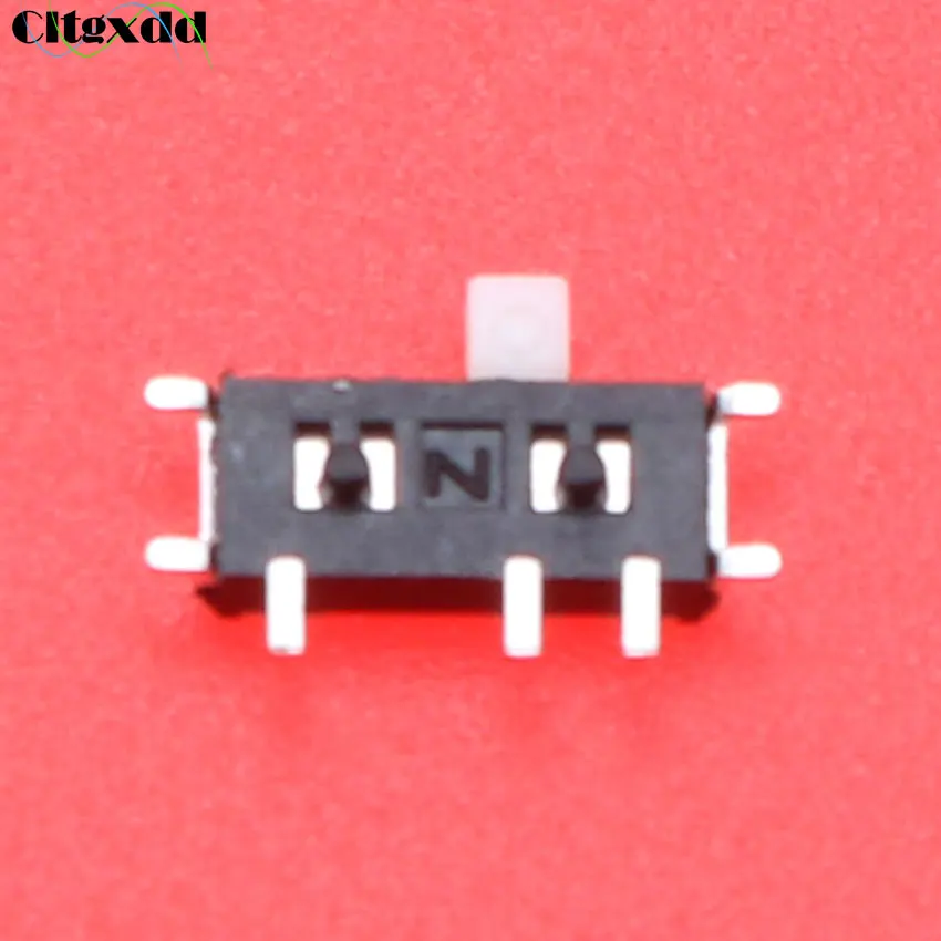 Cltgxdd 1 шт. мини тумблер 7pin вкл./выкл. 1P2T SPDT SMD ползунковый переключатель для MP3
