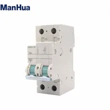 ManHua 2P DC Air автоматический C25 реле напряжения миниатюрный автоматический выключатель