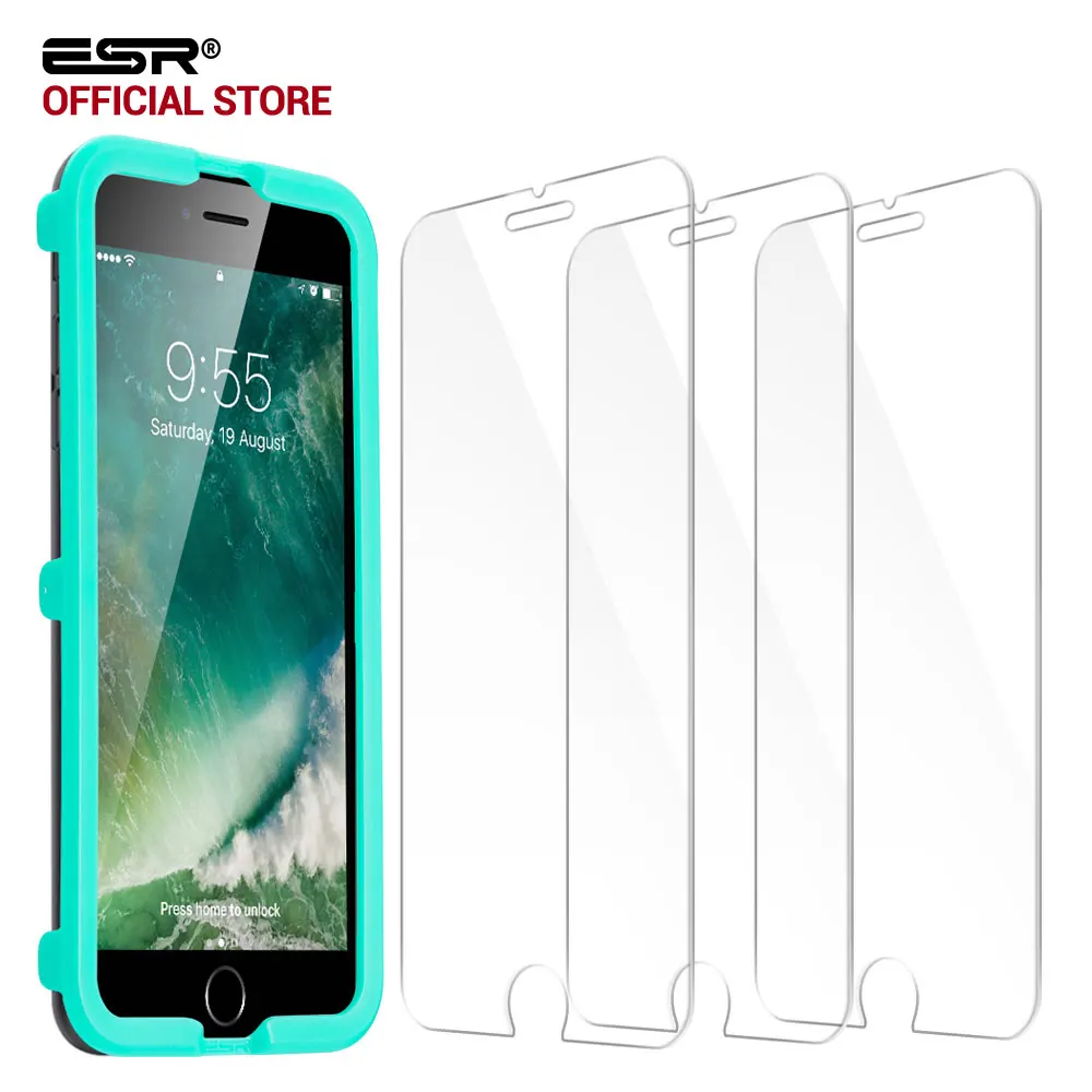 Screen Protector for iphone 7/6s/6s Plus, ESR [3Pack] Triple Strength