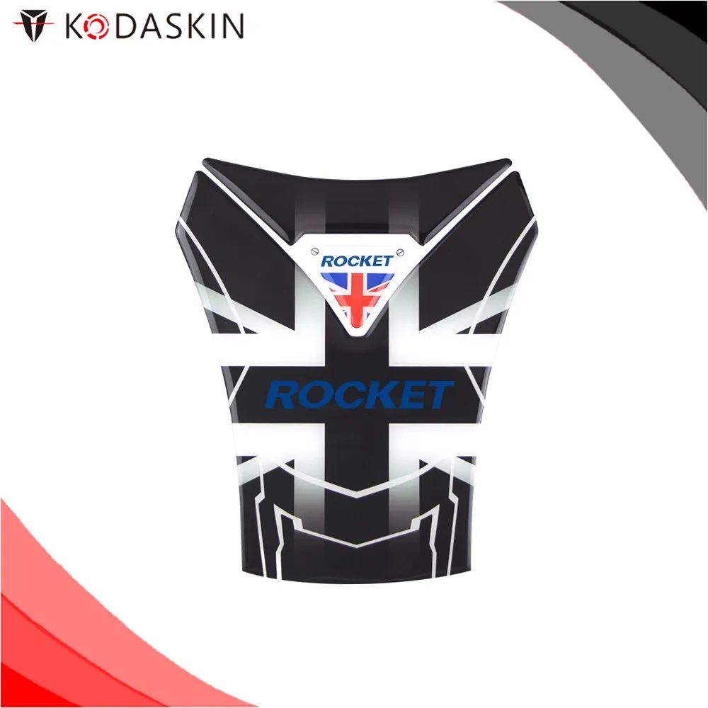 KODASKIN мотоцикл эпоксидная смола 3D защитная накладка на бак Наклейка Эмблема для