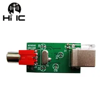 HIFI PCM2704 внешняя аудио карта USB для Spdif цифровой сигнал RCA выход