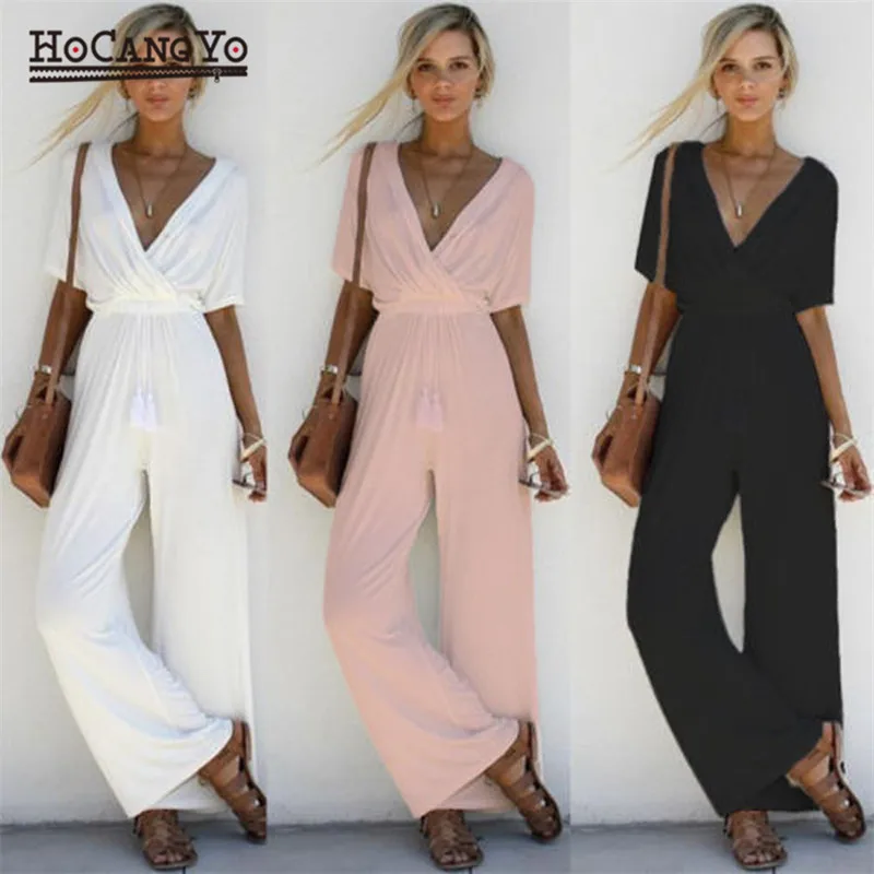 summer jumpsuit with sleeves