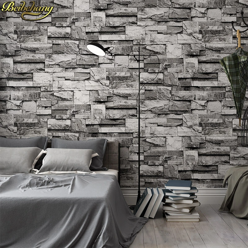 beibehang Living Room 3D Wallpaper For Wall Desktop Brick Wallpaper papel de parede infantil Wall Papel De Parede Wallpaper Roll