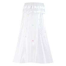 Детская элегантная Тюлевая кровать детский сетчатый навес Круговой Круглый купол постельные принадлежности москитная сетка детское постельное белье кроватка сетка складная детская