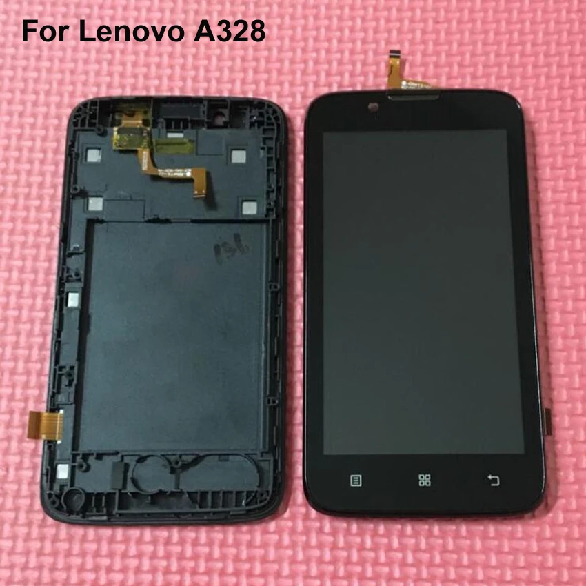 imágenes para Garantía 100% NUEVO LCD Display + Touch Screen Panel Digitalizador Asamblea con El Marco Para Lenovo A328 Teléfono Reparación de Piezas de Reemplazo imágenes para Garantía 100% NUEVO LCD Display + Touch Screen Panel Digitalizador Asamblea con El Marco Para Lenovo A328 Teléfono Reparación de Piezas de Reemplazo
