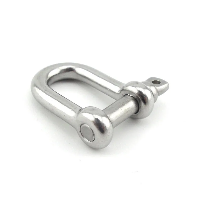1PCS/lot YT524b M8 304 Stainless Steel Type D Shackle Bow Shackle Quick