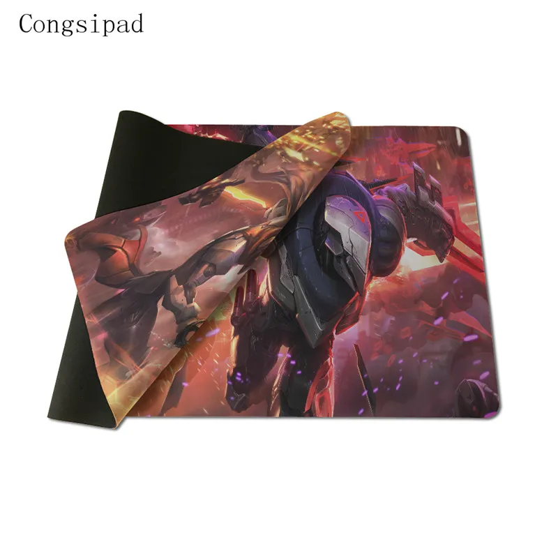 Congsipad самый популярный дизайн коврик для мыши League of Legend Zed большой игровой оверлок