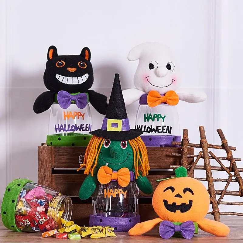 

Hot Selling Newest 2019 New Halloween Candy Jar, Creative Gift Bag, Personalized Gift Bucket, Children's Party Activities.