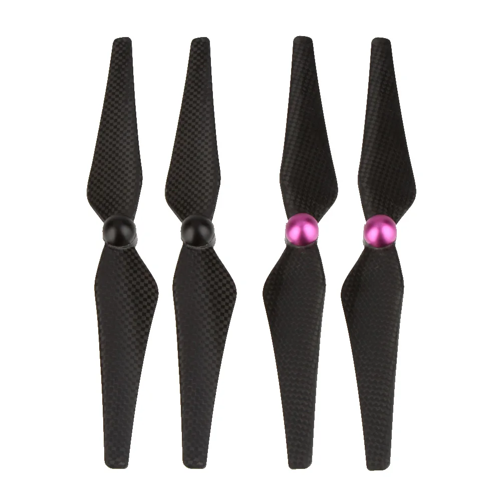 2 Pairs High Efficient 9443 9x4.3 Self Locking Carbon Fiber CW/CCW Propeller Prop For DJI Phantom 1/2 Vision+ FC40