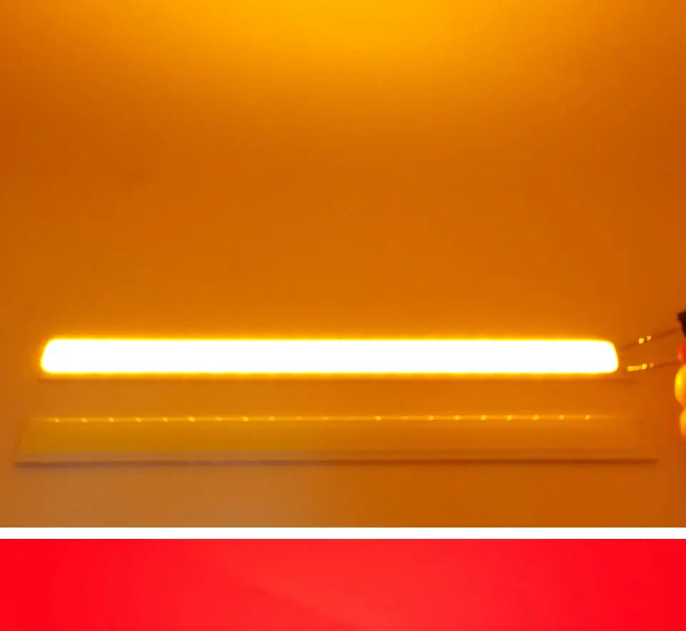 Double Color COB LED Light Source 2W White Red Orange Chip On Board DC12V 17015MM COB Strip Lamp (9)