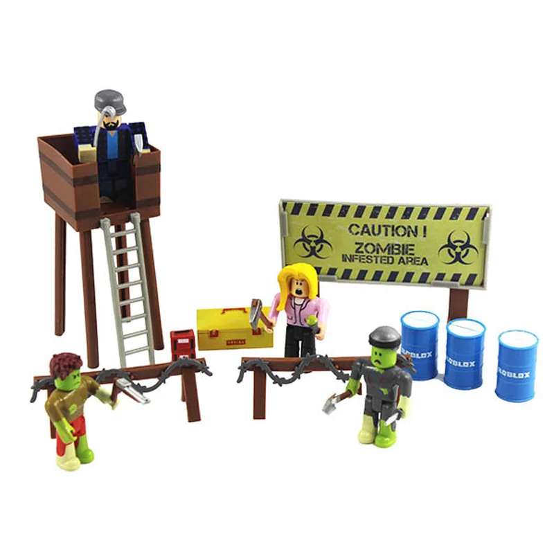 Us 110 16 Offroblox Zombie Attack Games Figma Juguetes 7cm Pvc Roblox Pvz Figurines Roblox Figure Toys In Action Toy Figures From Toys Hobbies - 