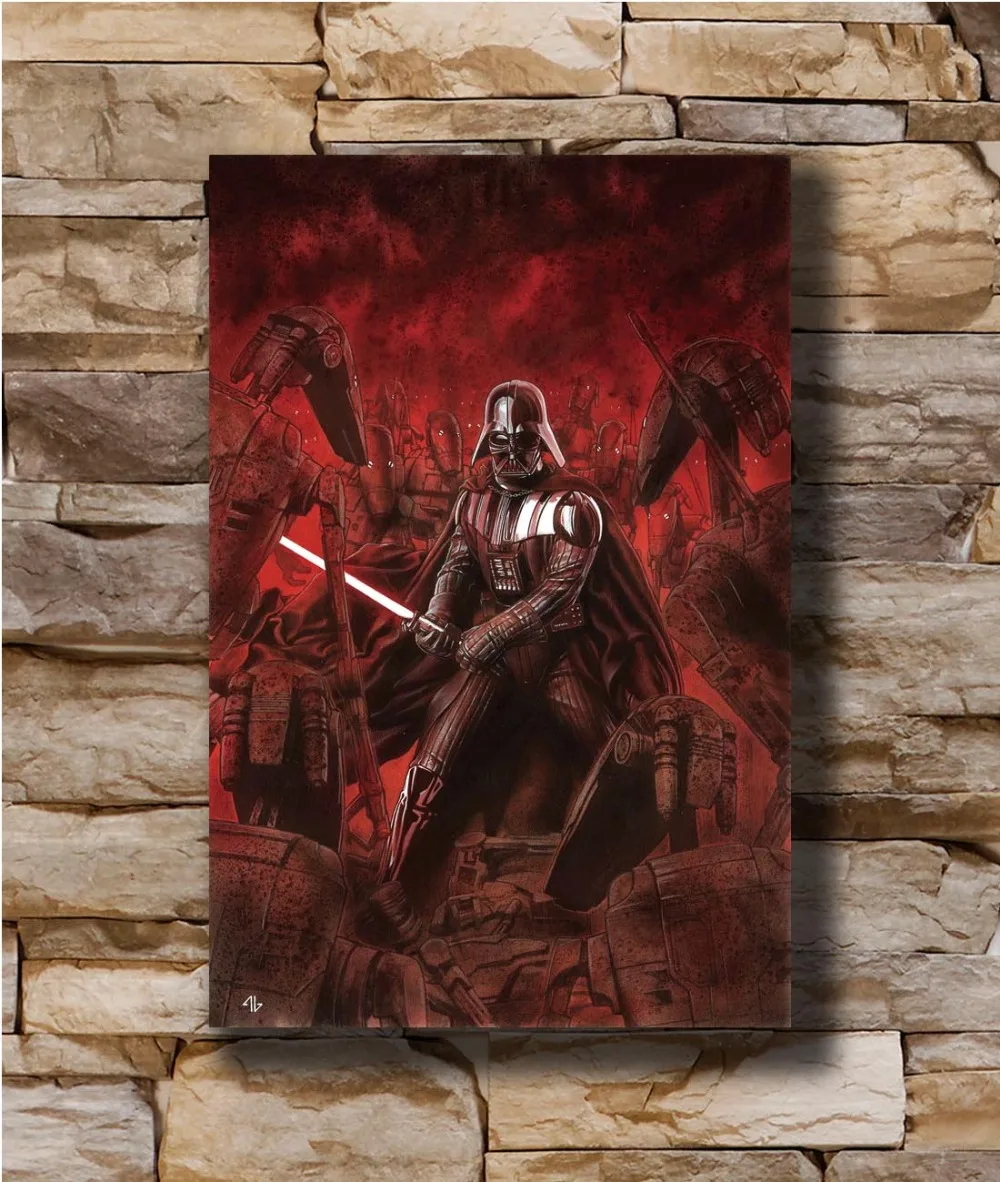 N1929 Darth Vader Star Wars 2017 Movie 8x12 20x30 24x36 Silk Poster Art L W Canvas Print