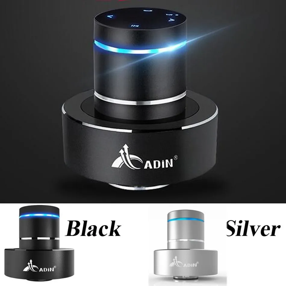 Adin 26w Vibration Speaker Bluetooth Resonance Vibration Touch Stereo Mini Portable Bass Speaker Su