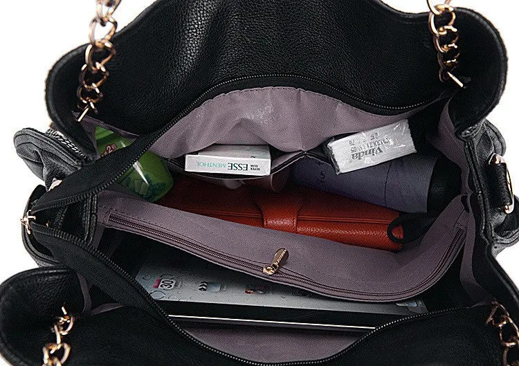 Da Marca Genuína Bolsas de Couro Casual