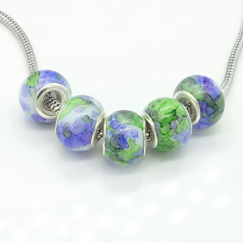 

TTBEADS Colorful cut surface crystal beads suitable for bracelet charm fashion European women jewelry accessories free shipping