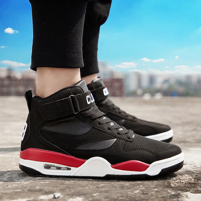 Brand Air Men Basketball Shoes High Top Superstar Sneakers Black Outdoor Male Sport Shoes Rubber Boys Men Trainer Shoes Basket Brand Air Men Basketball Shoes High Top Superstar Sneakers Black Outdoor Male Sport Shoes Rubber Boys Men Trainer Shoes Basket