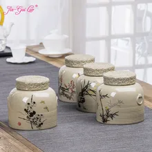 JIA-GUI LUO Керамика чайная коробка сушеные прибор для хранения фруктов бак Герметичная Бутылка для приготовления дома запечатанные банки получили подарки D105