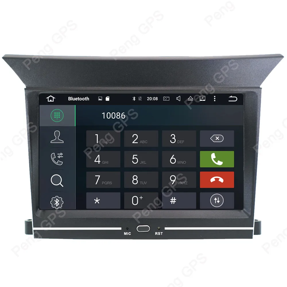 2 Din CD dvd-плеер Android 8,1 автомобильный радиоприемник с навигацией GPS для Honda Pilot 2009 2010 2011 2012 7 дюймов ips экран