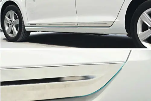 

Stainless Steel Side Door Body Moulding Trim For VW Volkswagen Golf 7 Mk7 GTI R 2013 2014