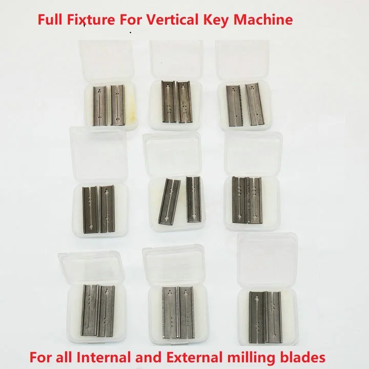 

Full Key Blade Clip C Class Leaf Auto Lock Clamp Fixture Jaws For Vertical Key Machine of internal and external milling blades
