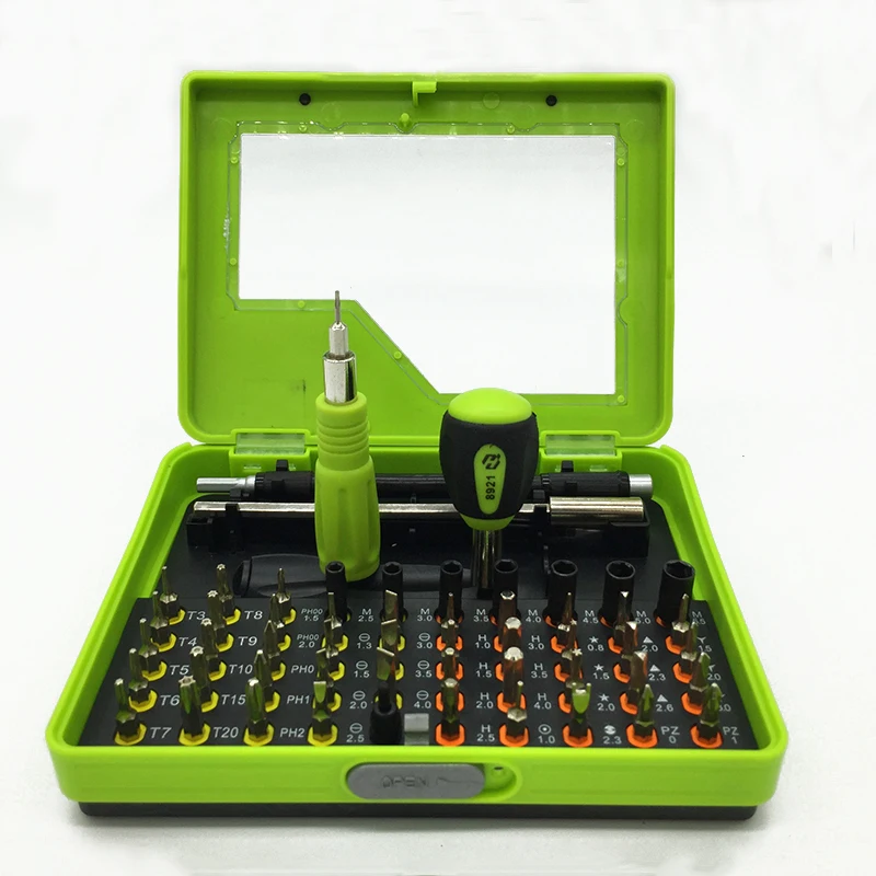 

53 In 1 Multitool Professional Precision Torx Screwdriver Set Tweezer Cell Phone Pc Repair Tool Bit Set With Box Hand Tools