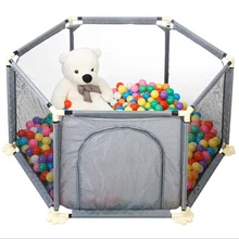 Детский манеж, снаряжение для активного отдыха, полиэстер, ткань barrera piscina de bolas para bebes cabane enfant складной Манеж 148*66,5 см, распродажа