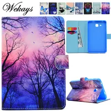 Wekays For Samsung Tab A 2016 T280 Cartoon Flower Leather Funda Case For Samsung Galaxy Tab A A6 7.0 T280 T285 Tablet Cover Case