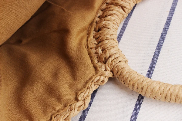 Летняя женская Соломенная Сумка, винтажная соломенная сумка ручной работы, пляжная сумка для отдыха