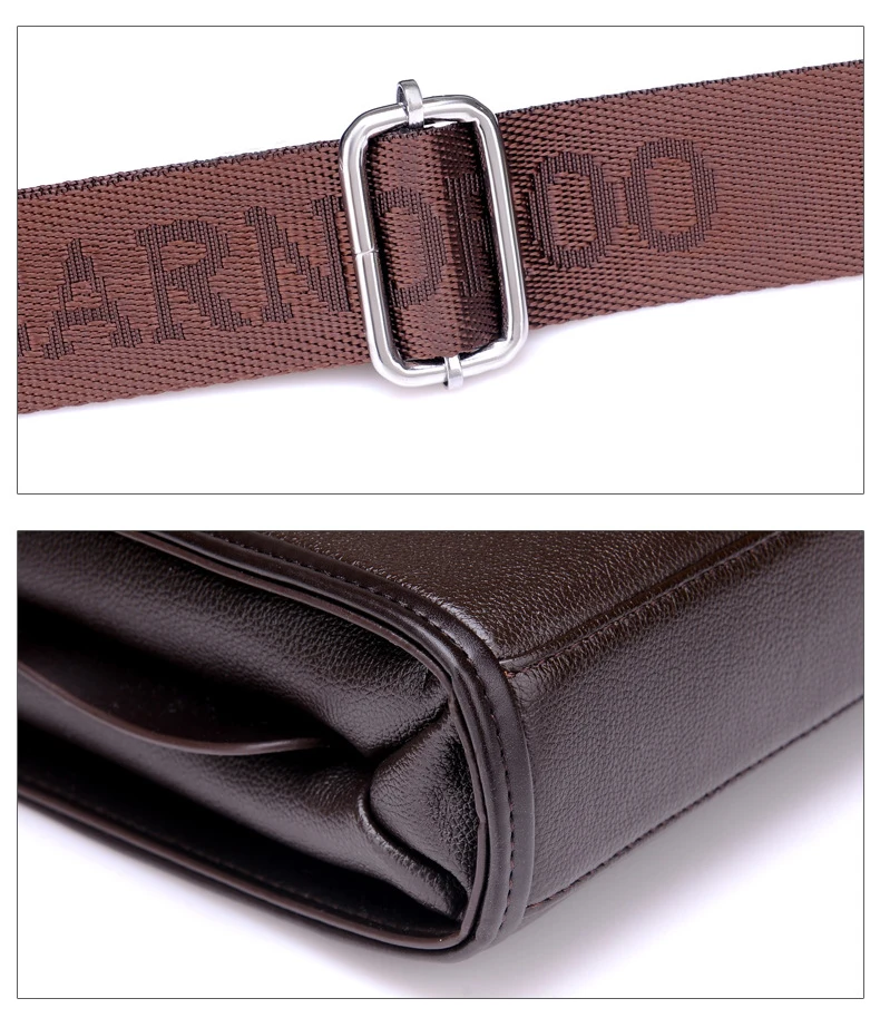 Sacos Do Mensageiro Dos Homens de Couro