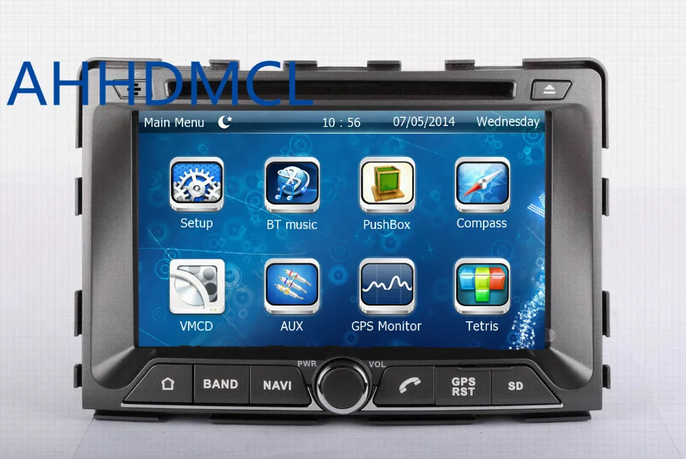 Flash Deal AHHDMCL Car Multimedia Player DVD Stereo Audio Radio GPS Navigation For SSANGYONG Rexton 2006 ~ Up Rodius Stavic 2004 ~ Up 1
