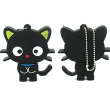 Usb флеш-накопитель с милым мультяшным котом, флеш-накопитель, 64 ГБ, 32 ГБ, 16 ГБ, 8 ГБ, 4 Гб, диск памяти, usb флешка, реальная емкость, флешка, прекрасный подарок, cle