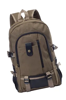 

Men's Military Vintage Canvas Rucksack Backpack Bag