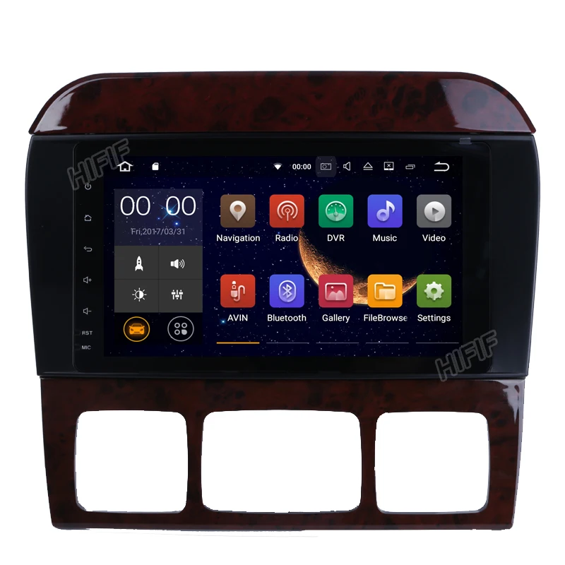 Clearance HIFIF Quad Core Android 7.12 HD 1024x600 Car Radio GPS For Mercedes Benz S Class W220 S280 S420 S430 S320 S350 S400 S500 S600 2