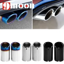 Embout de silencieux d'échappement en acier inoxydable, accessoires pour voiture VW, Jetta MK6 1.4T, Golf 6, Golf 7 MK7 1.4T