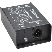 DI Alctron DB-1 Direct Box Novo Chegar, DI DI Direct Box-1 Canais Estéreo passiva Profissional Caixas