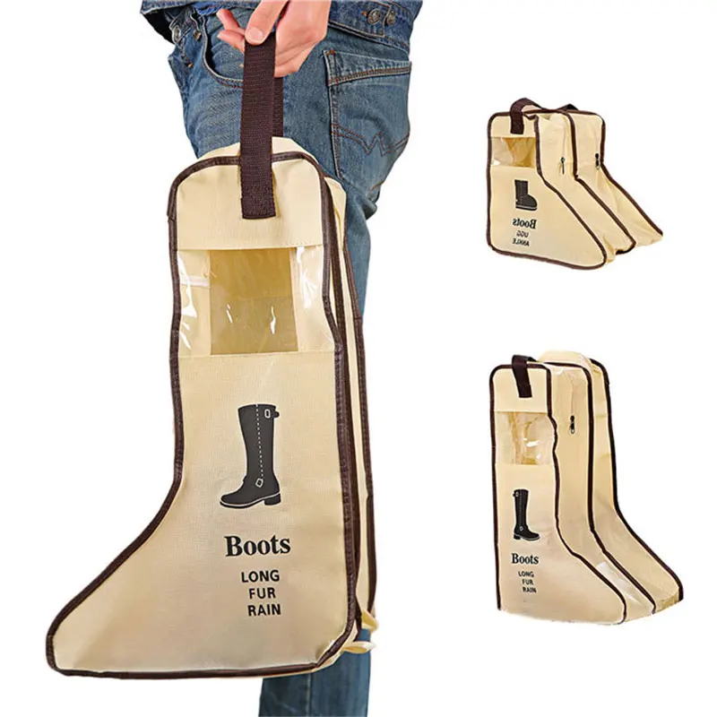 

2017 Boots Bag Creative Travel Shoes Bag Clothing Organizer shoes Storage Box Home Proof Carry Dust Pouch Protector Container
