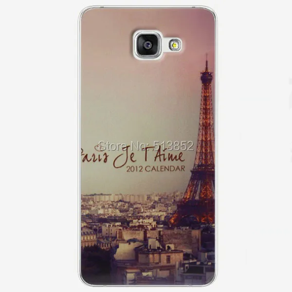 KMTC-2190G_1_Paris Eiffel Tower Pattern TPU Case for Samsung Galaxy A3 2016 A3100 A310 A310F 4.7 inch