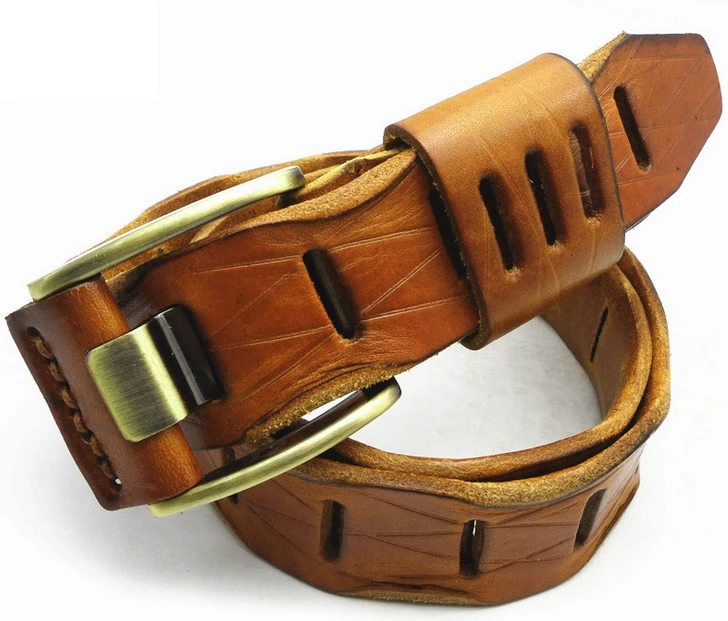 Mens Real Leather Belts For Jeans